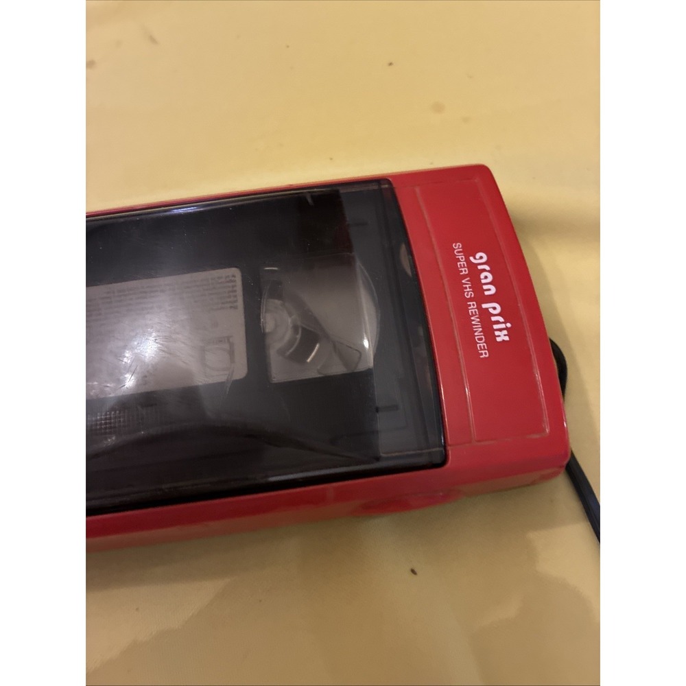 Vtg Gran Prix VHS Tape Reminder Model TVR93 Head Lights Light Up When Working - Picture 4 of 11